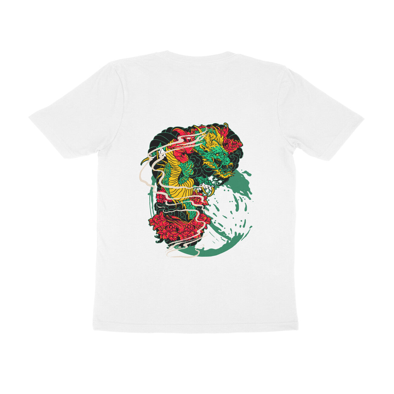 Men's Back Printed T-shirt