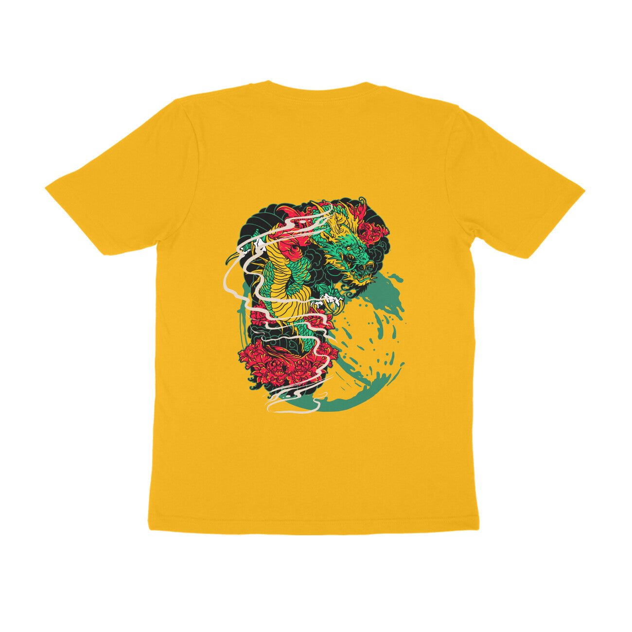 Men's Back Printed T-shirt
