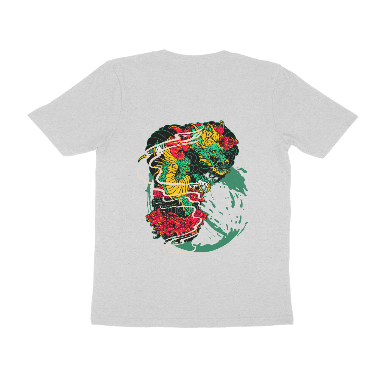 Men's Back Printed T-shirt
