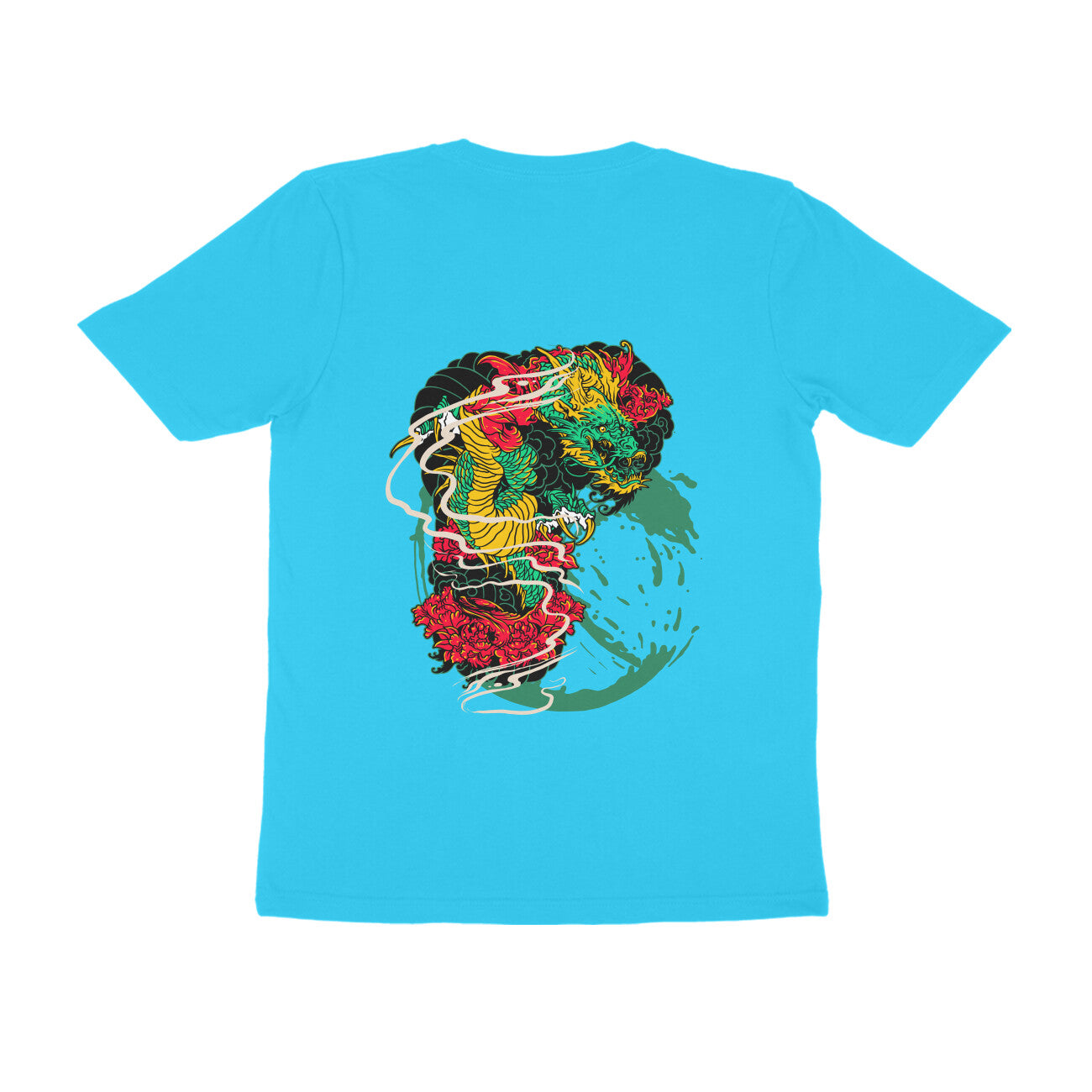 Men's Back Printed T-shirt