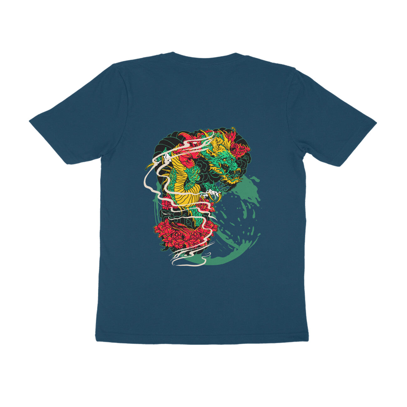 Men's Back Printed T-shirt