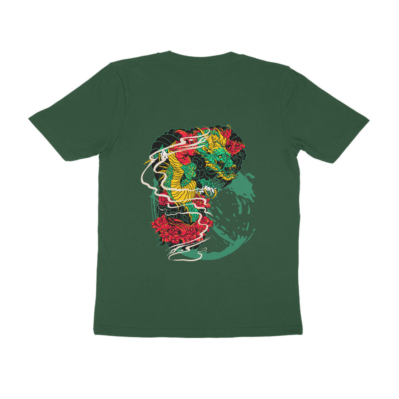 Men's Back Printed T-shirt