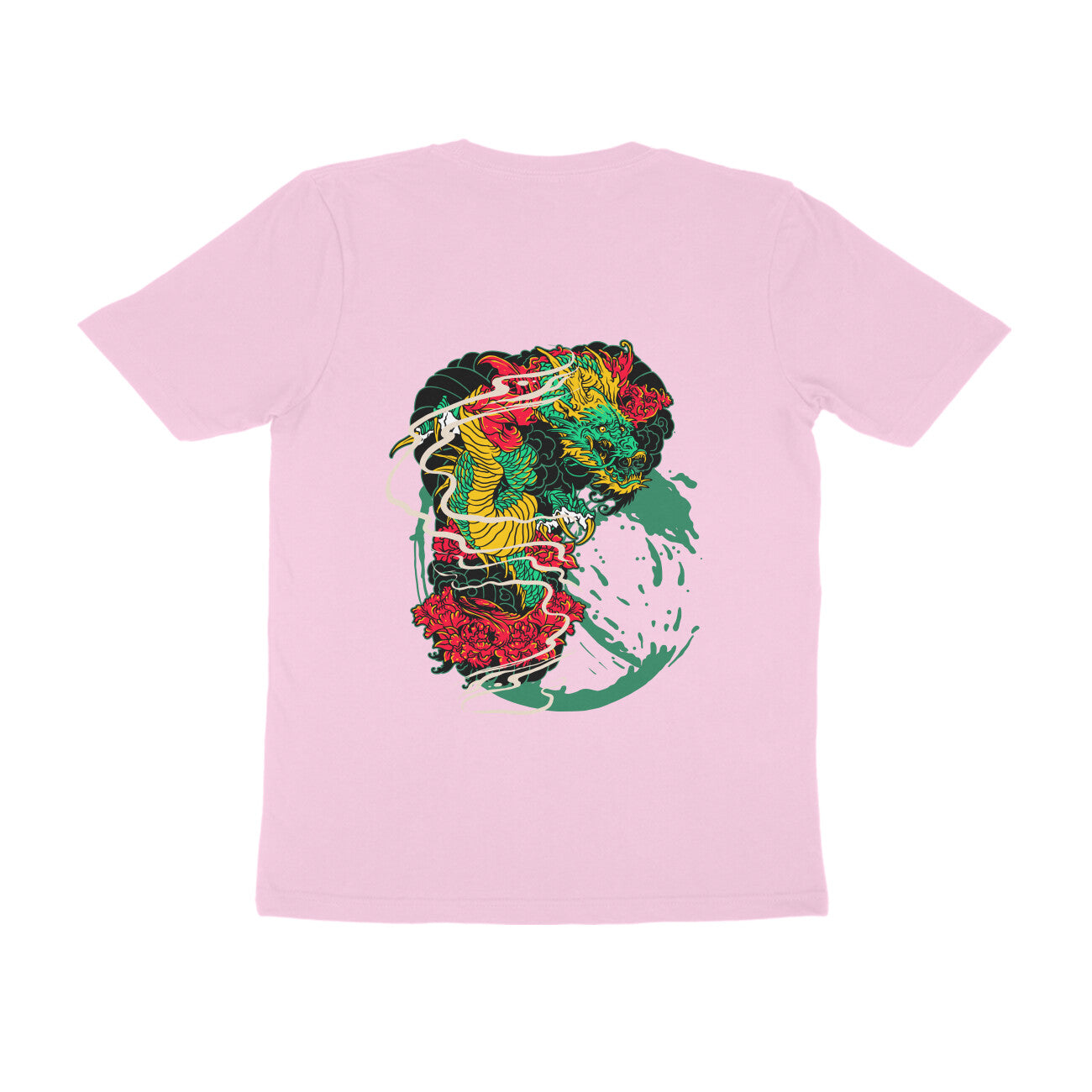 Men's Back Printed T-shirt