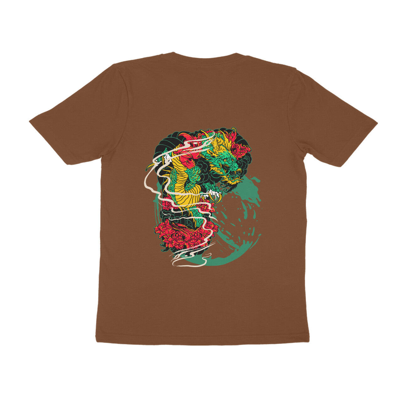 Men's Back Printed T-shirt