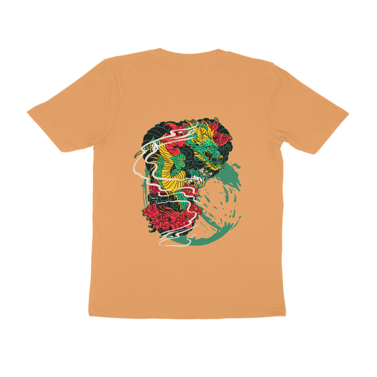 Men's Back Printed T-shirt