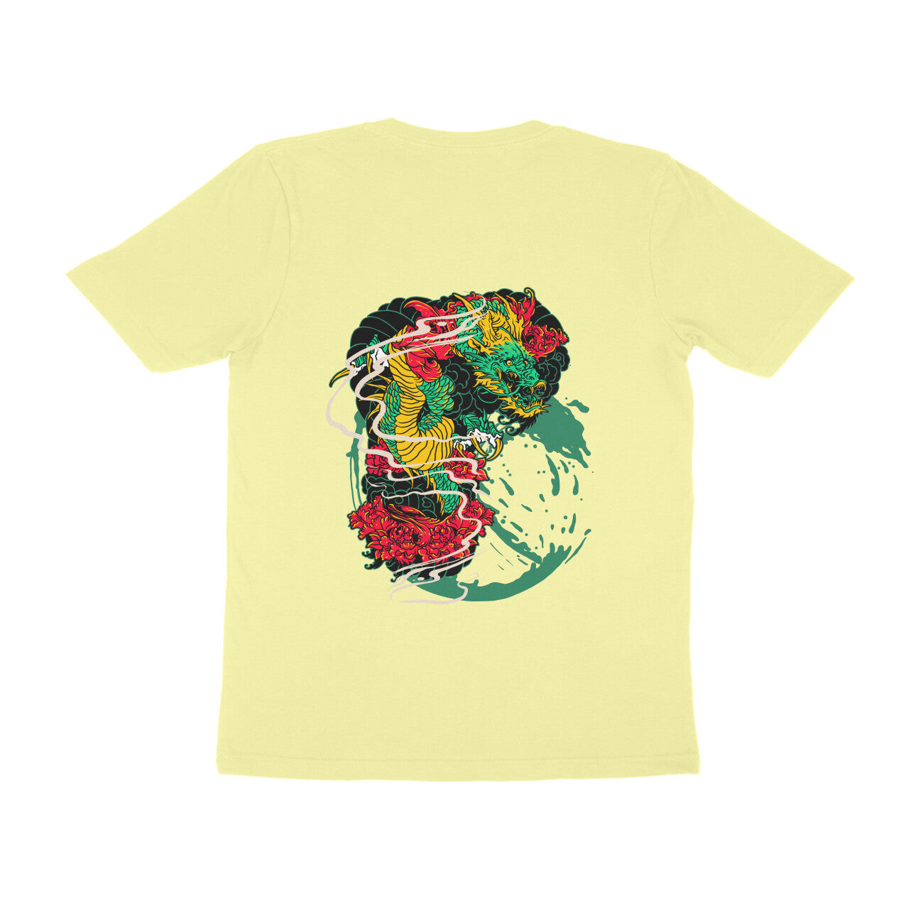 Men's Back Printed T-shirt