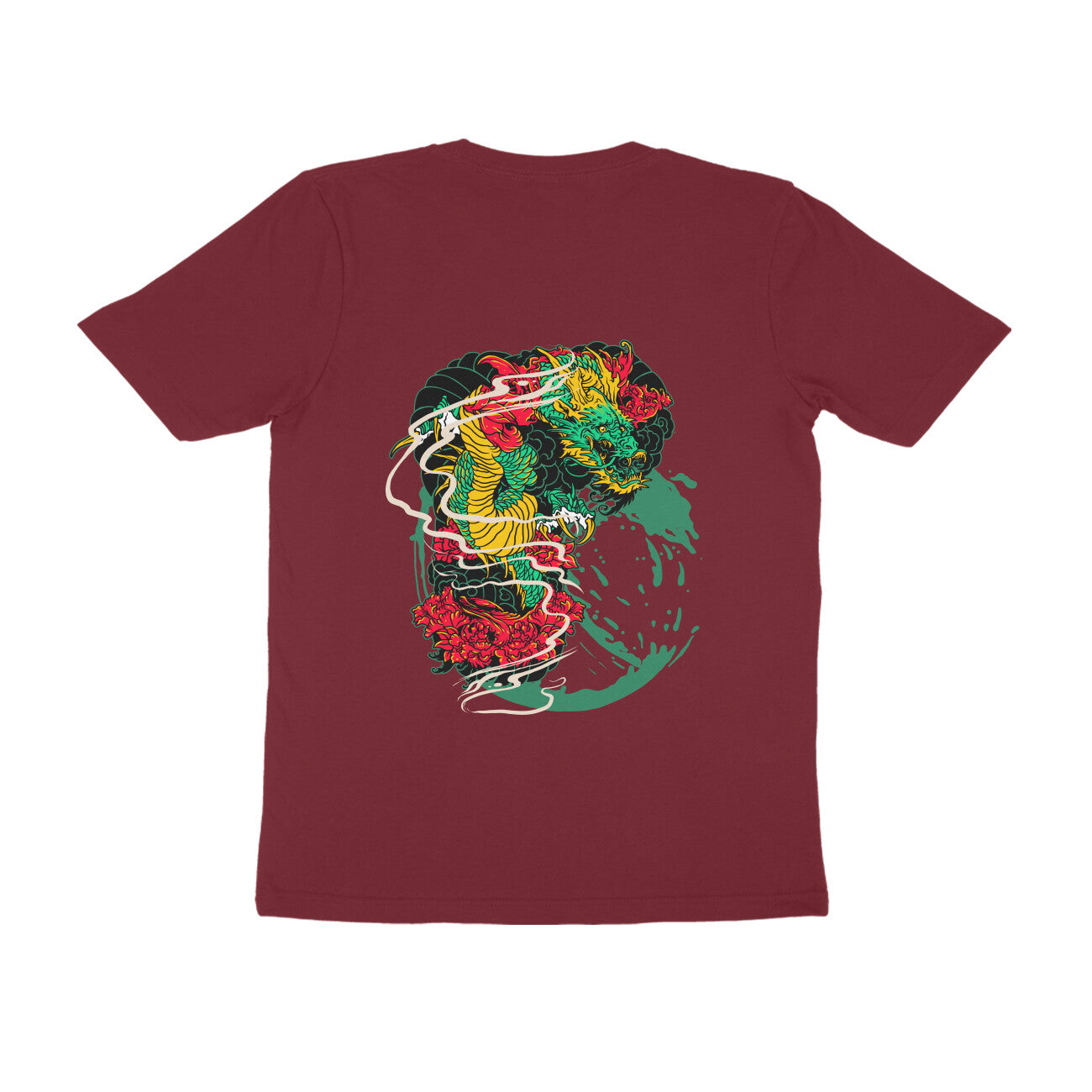 Men's Back Printed T-shirt