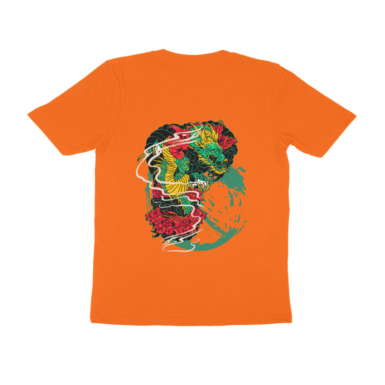 Men's Back Printed T-shirt