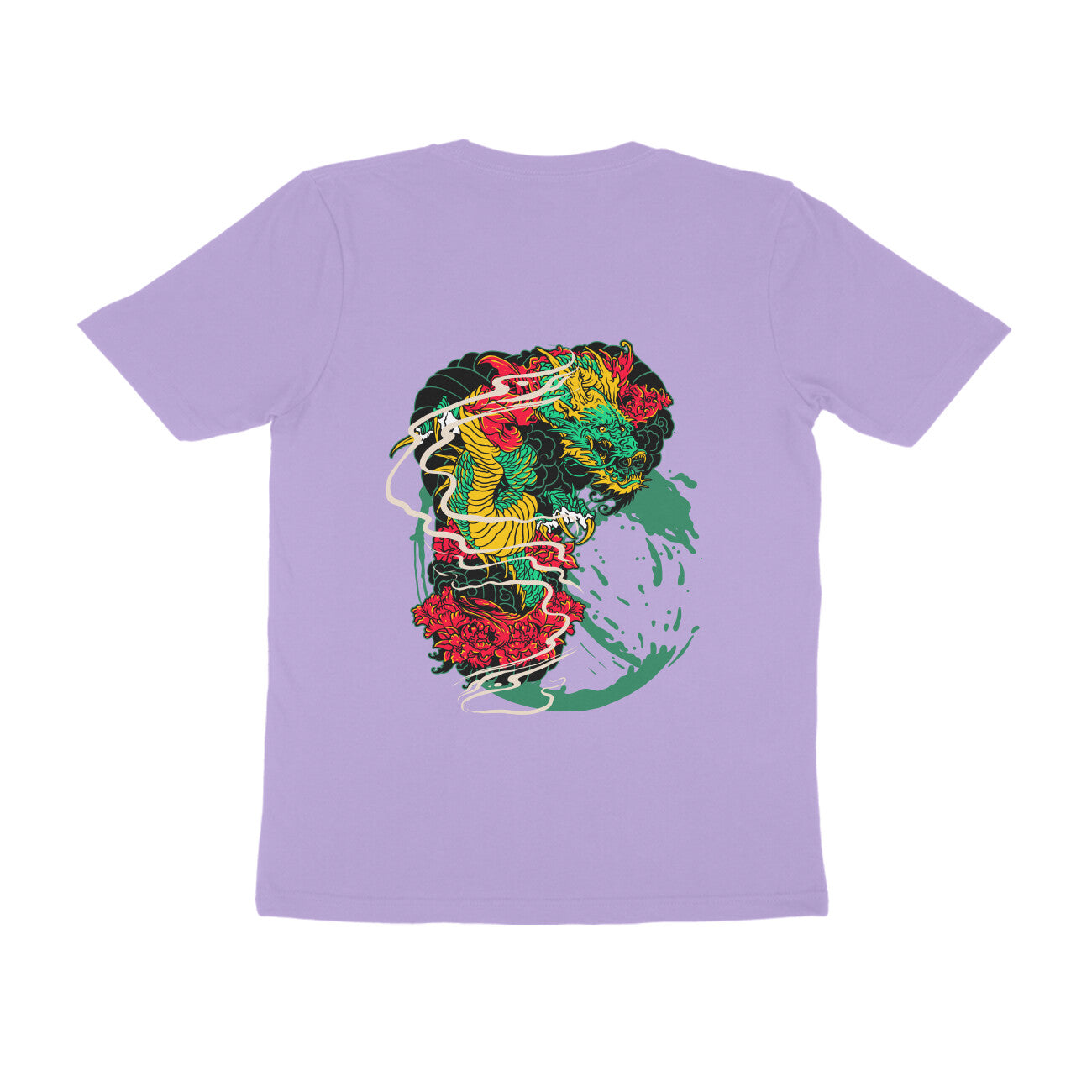 Men's Back Printed T-shirt