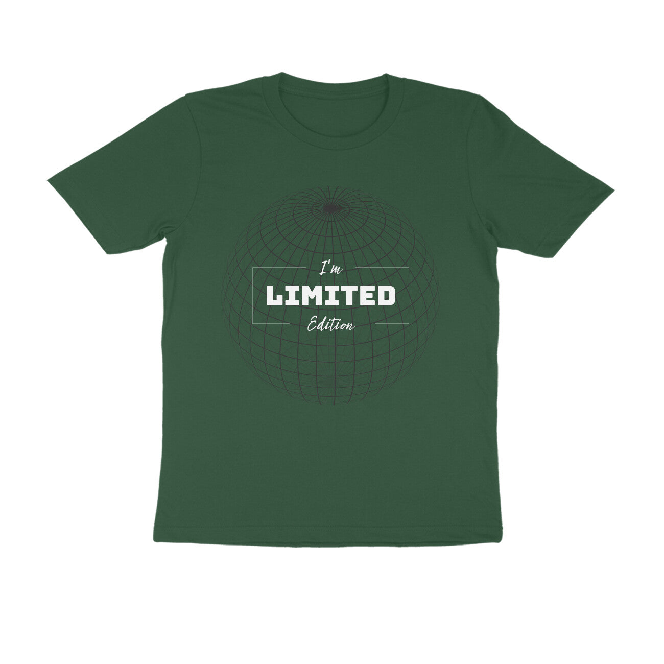 Minimalist Simple Limited Edition Men's Half Sleeve Round Neck T-Shirt - arkkart