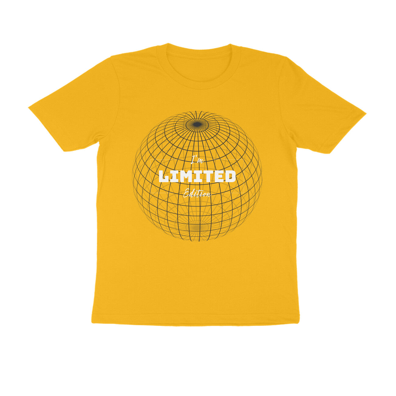 Minimalist Simple Limited Edition Men's Half Sleeve Round Neck T-Shirt - arkkart