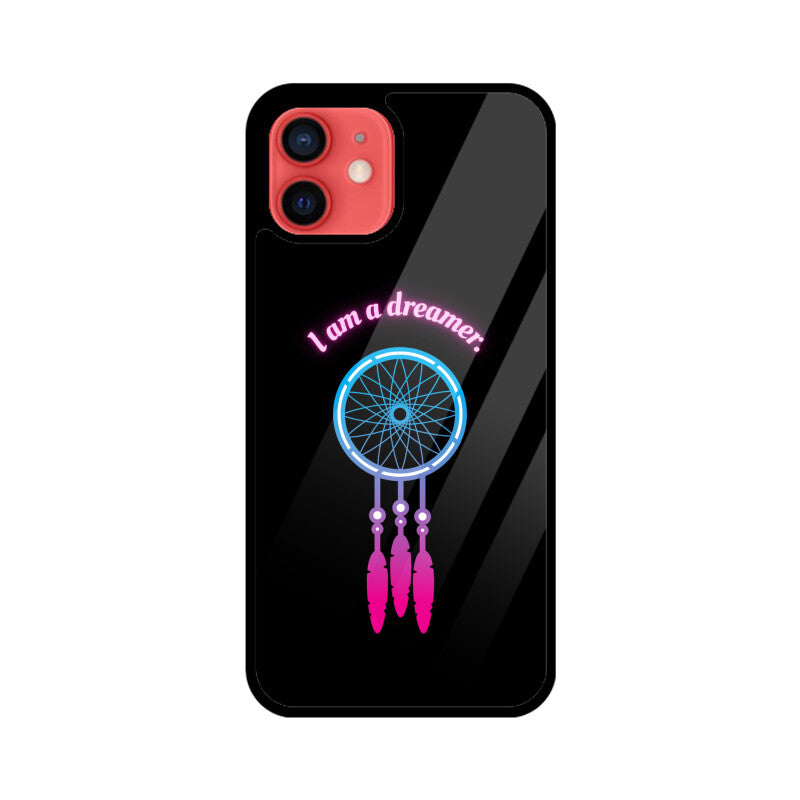 Apple iPhone Glastelefonhülle - Ich bin ein Träumer