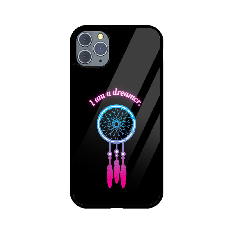 Apple iPhone Glastelefonhülle - Ich bin ein Träumer