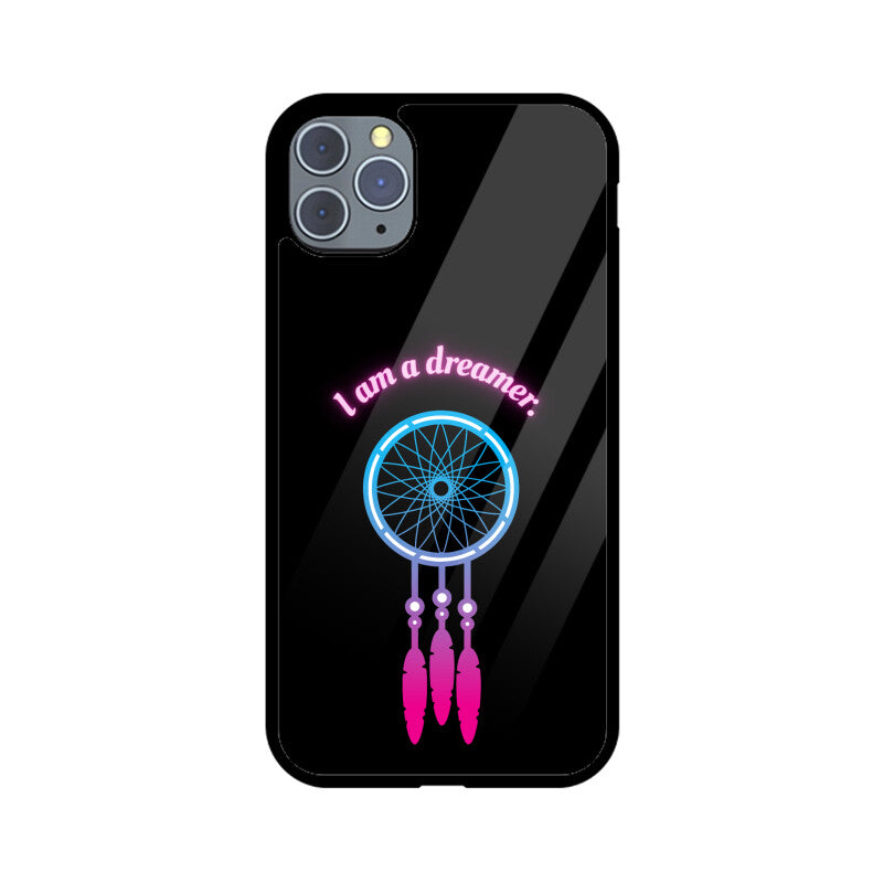 Apple iPhone Glastelefonhülle - Ich bin ein Träumer