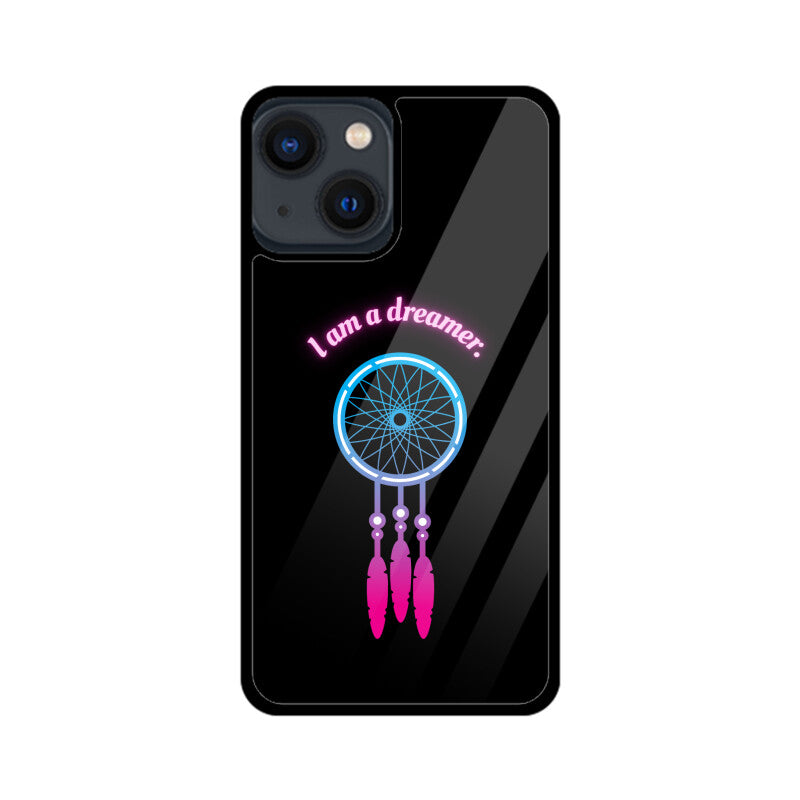 Apple iPhone Glastelefonhülle - Ich bin ein Träumer