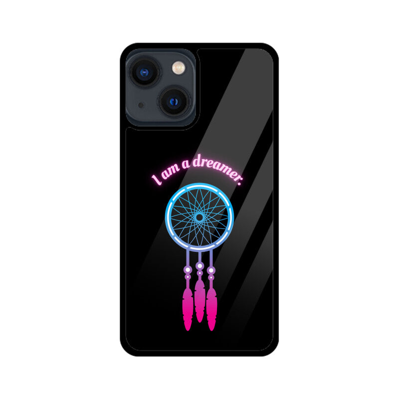 Apple iPhone Glastelefonhülle - Ich bin ein Träumer