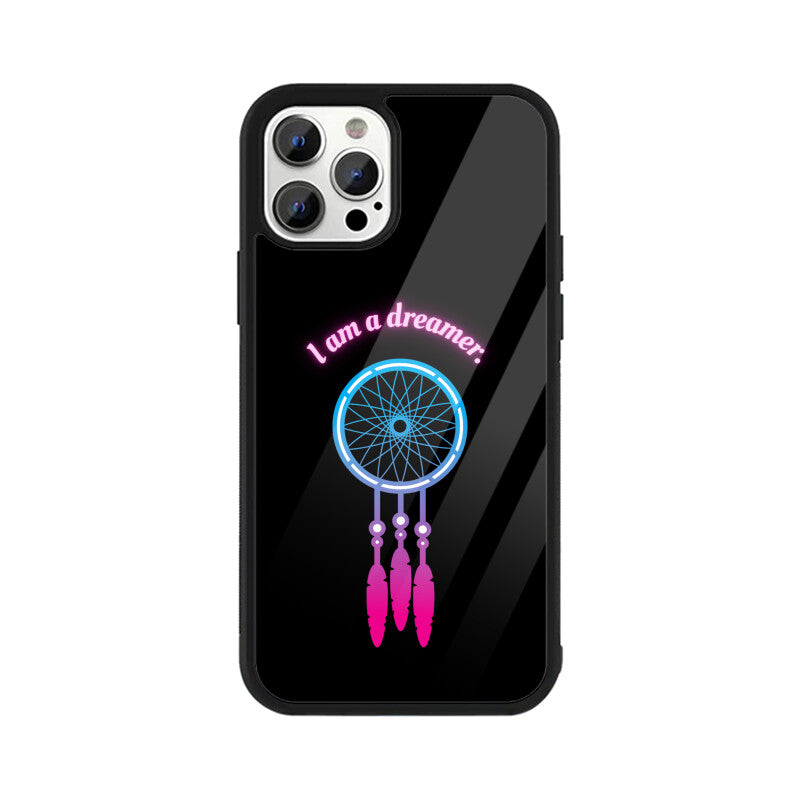 Apple iPhone Glastelefonhülle - Ich bin ein Träumer