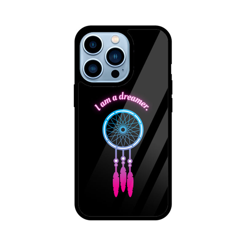 Apple iPhone Glastelefonhülle - Ich bin ein Träumer