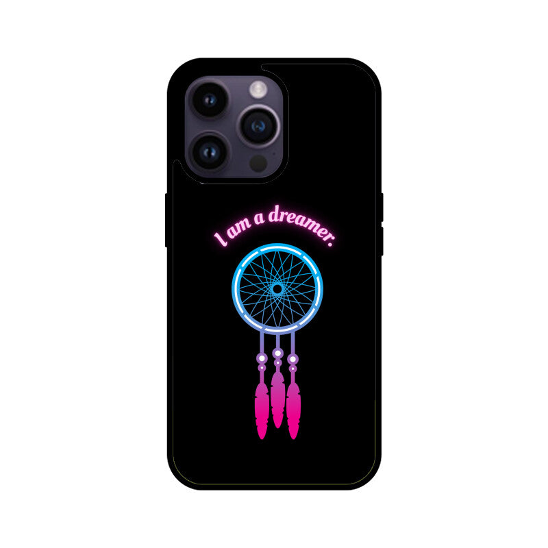 Apple iPhone Glastelefonhülle - Ich bin ein Träumer