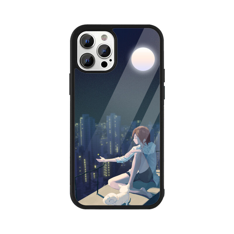 Apple iPhone Glas-Telefonhülle