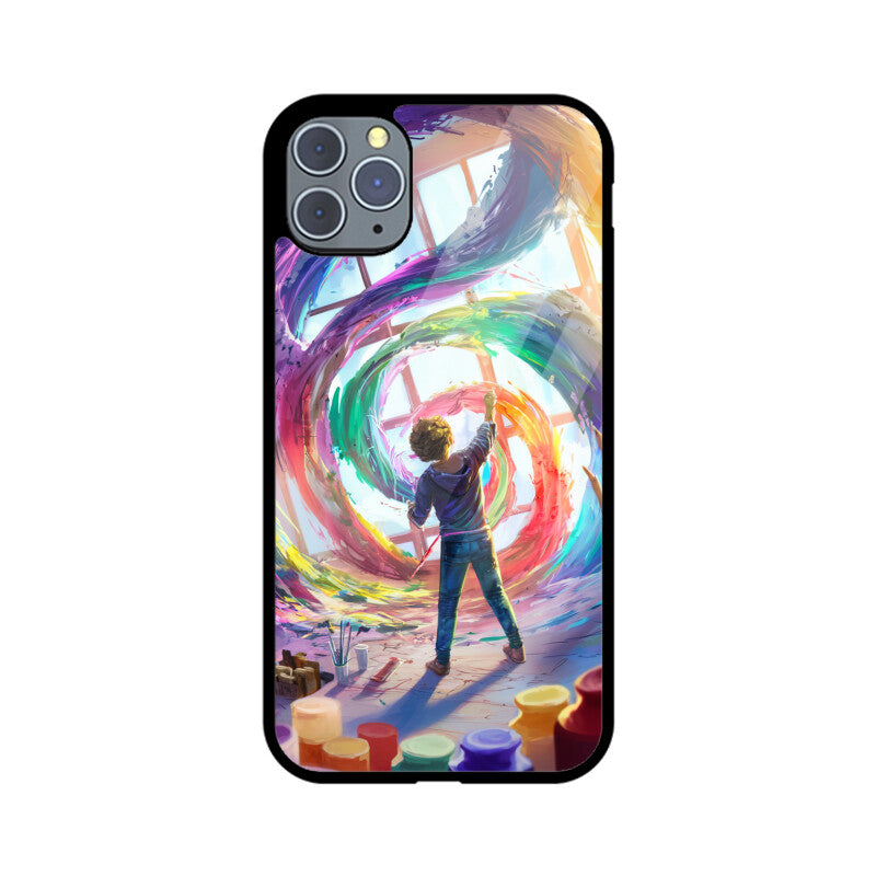 Apple iPhone Glas-Telefonhülle