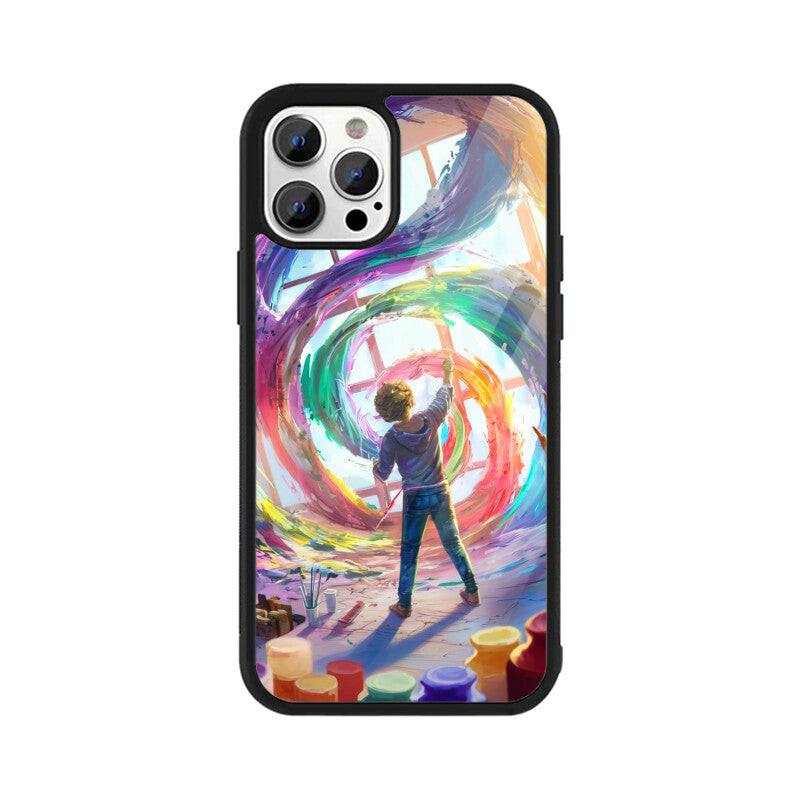 Apple iPhone Glas-Telefonhülle