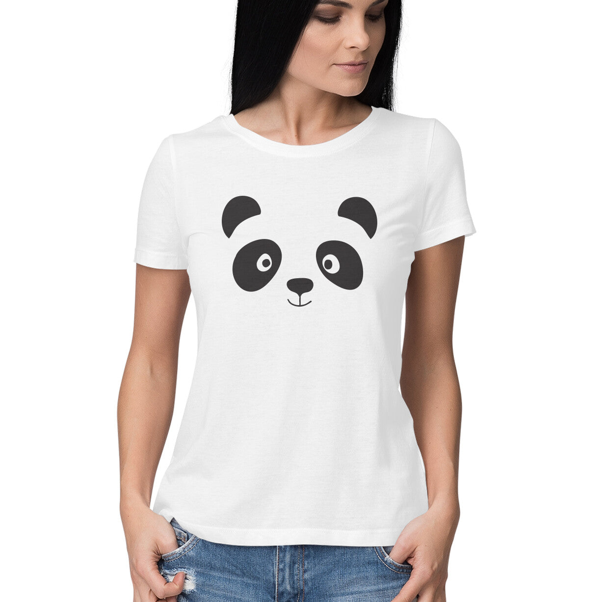 Panda-Frauen-T-Shirt