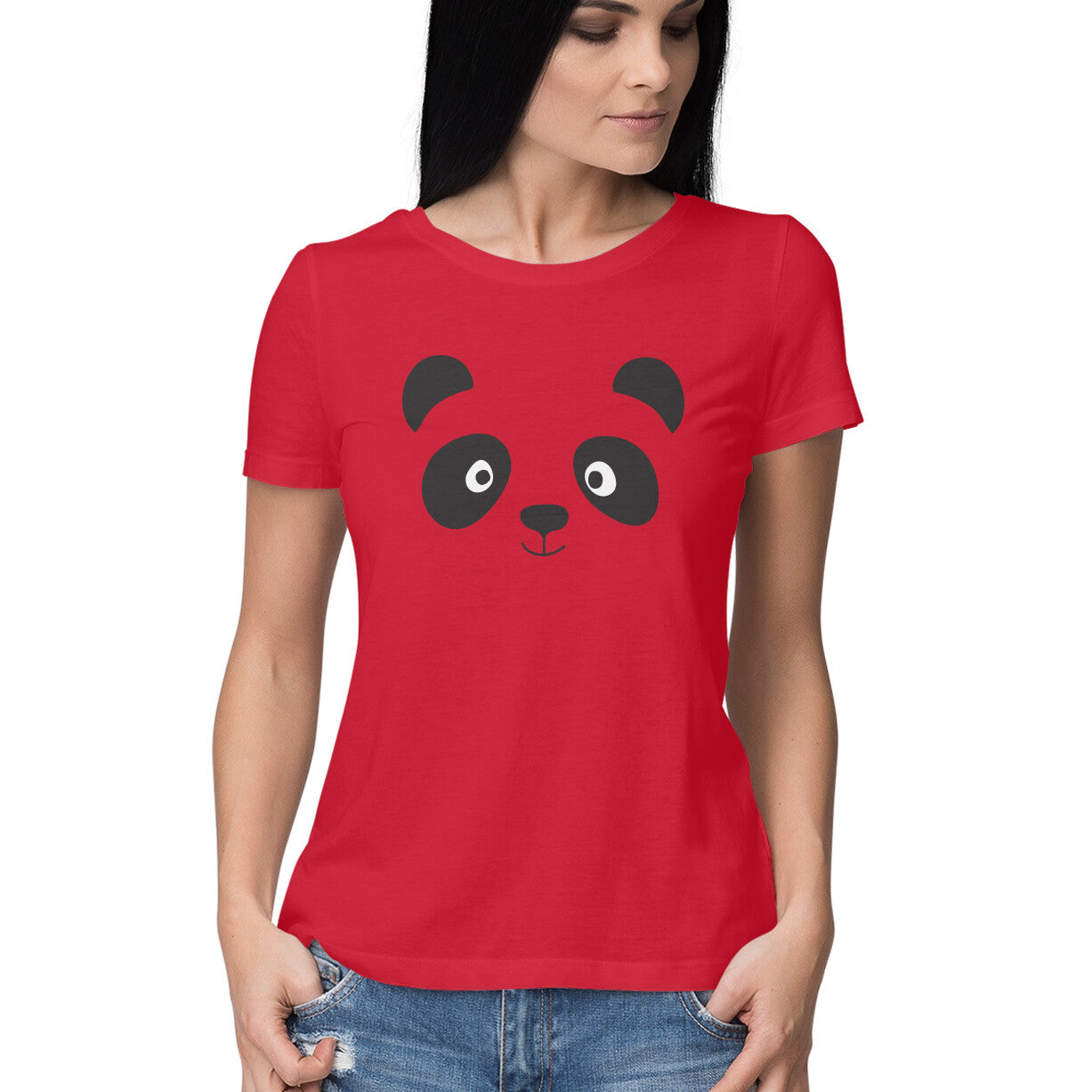 Panda-Frauen-T-Shirt