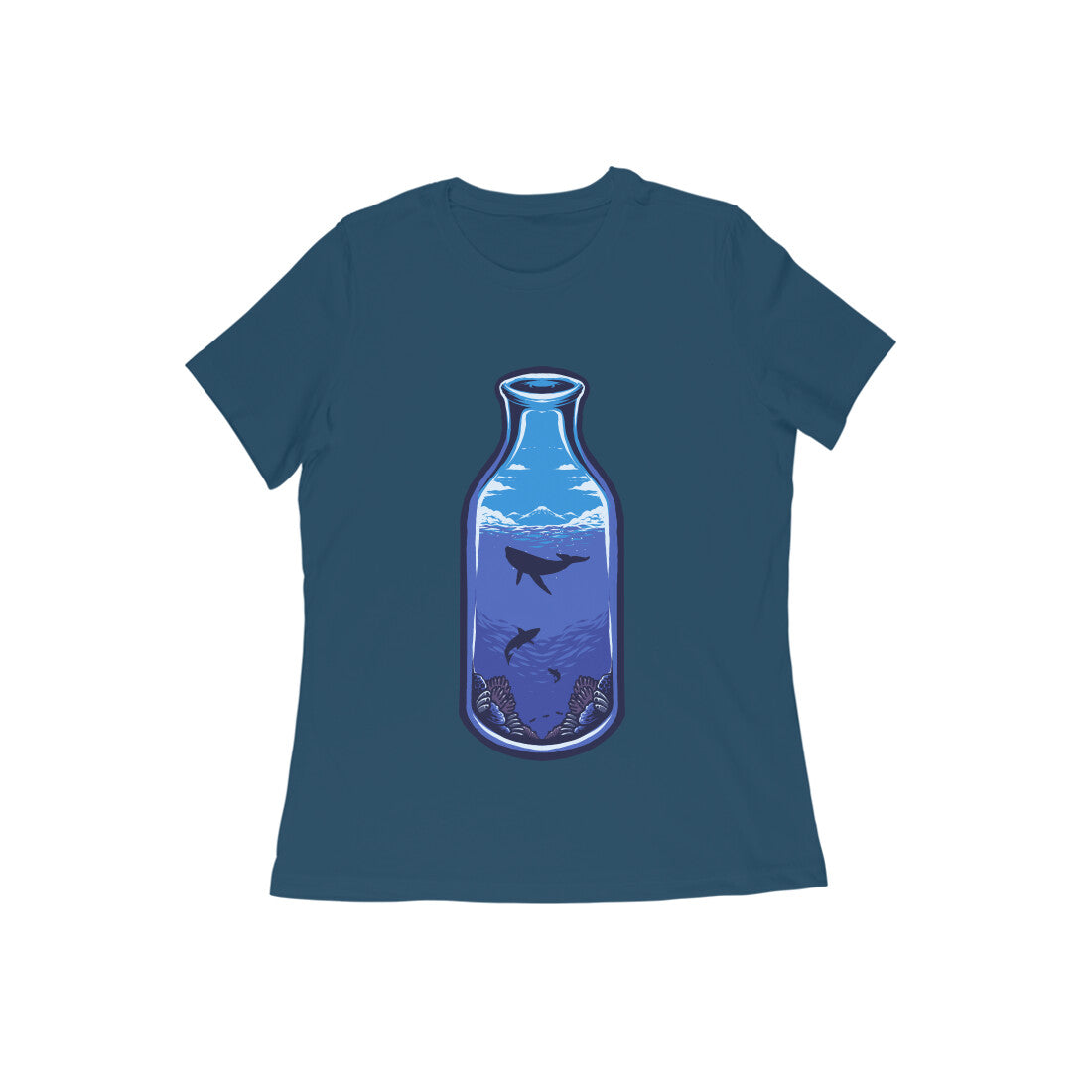 Ocean In Bottle Damen T-Shirt