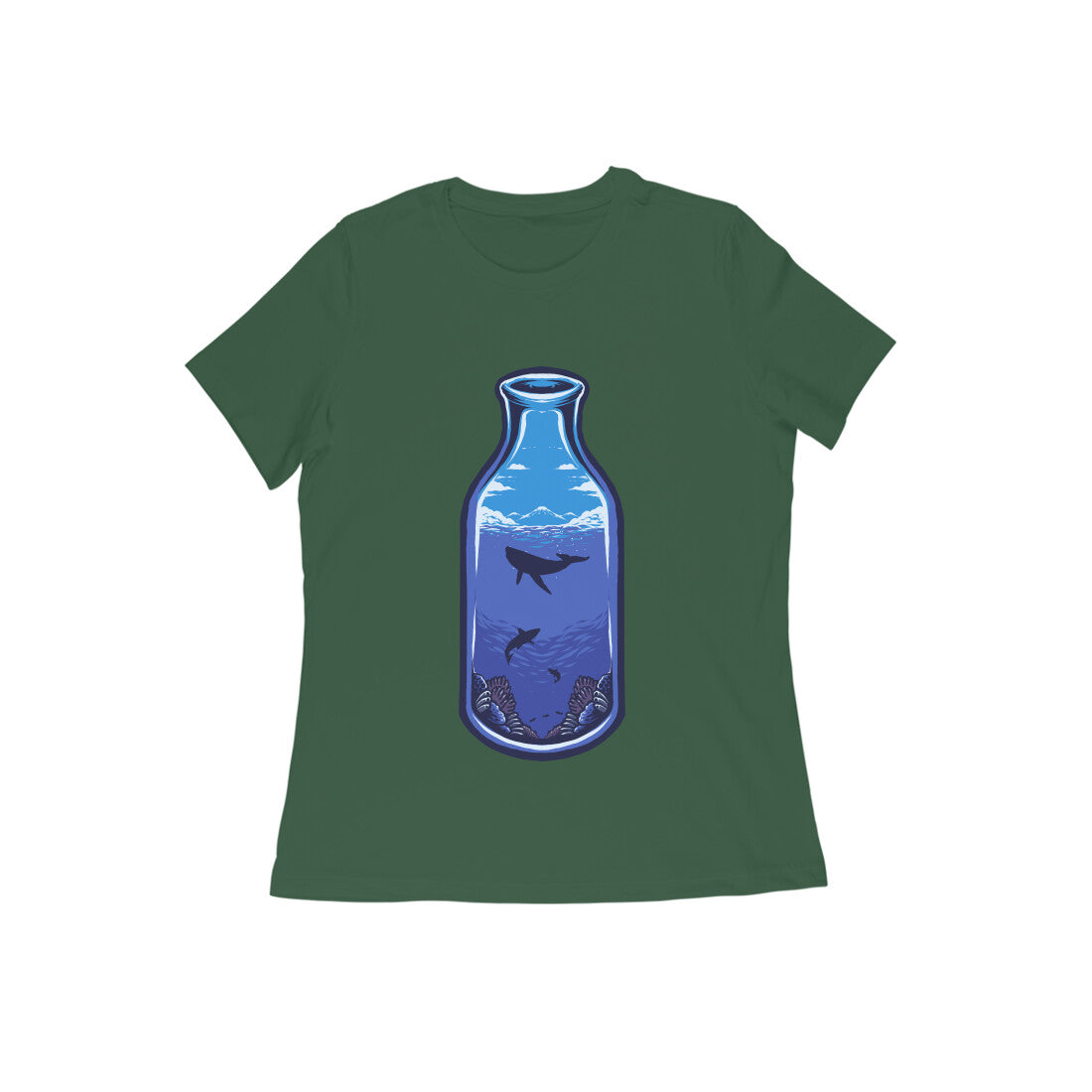 Ocean In Bottle Damen T-Shirt