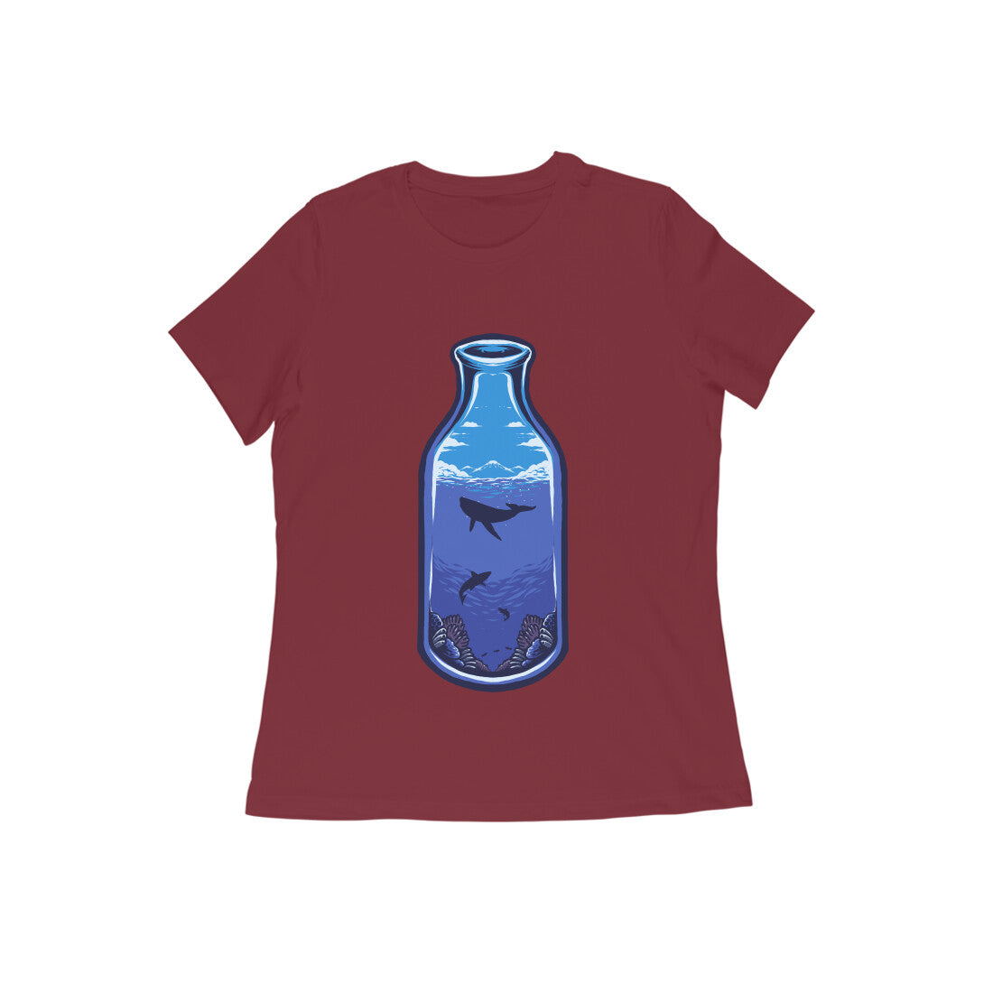 Ocean In Bottle Damen T-Shirt