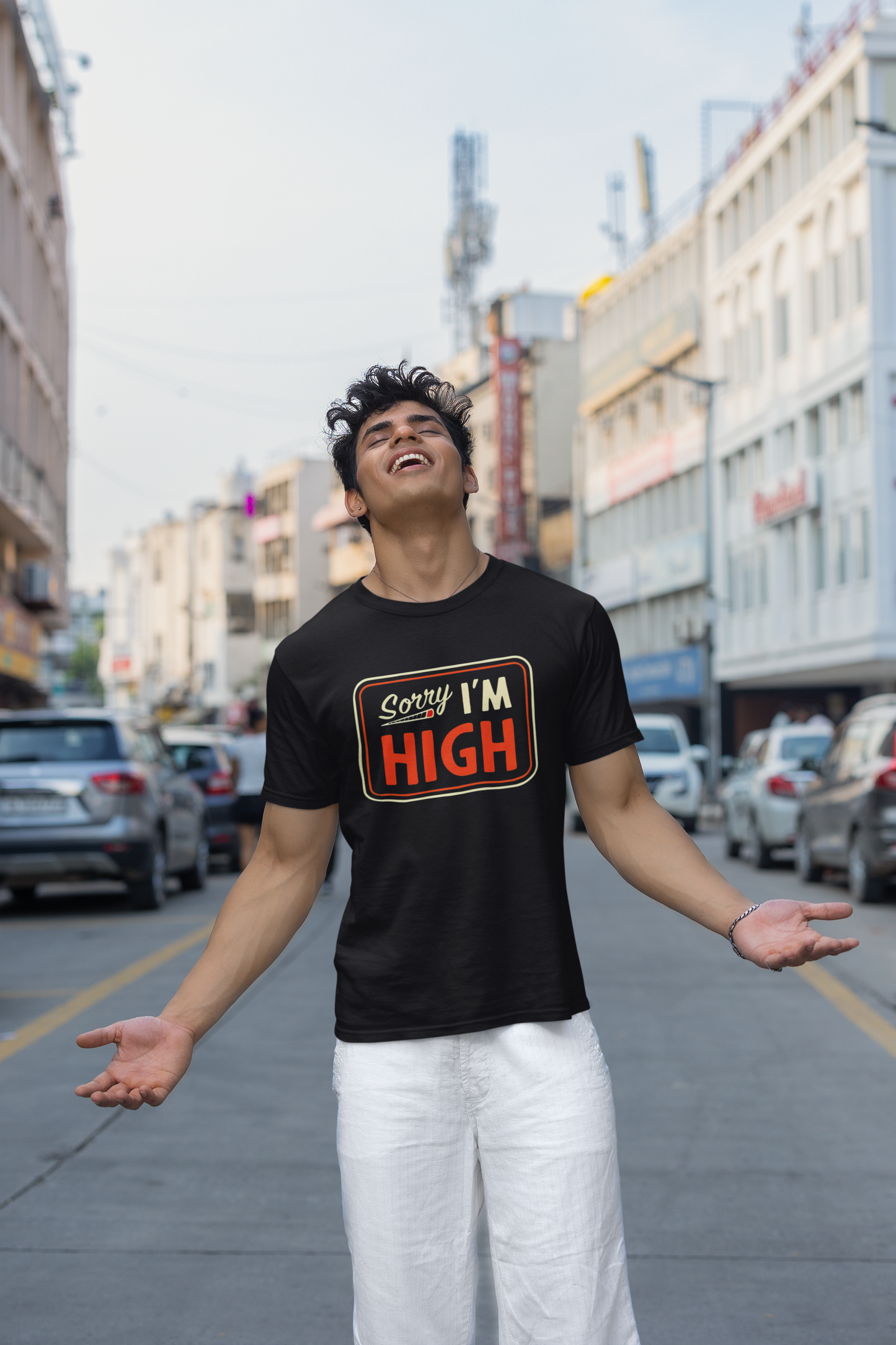 Tut mir leid, ich bin high - T-Shirt