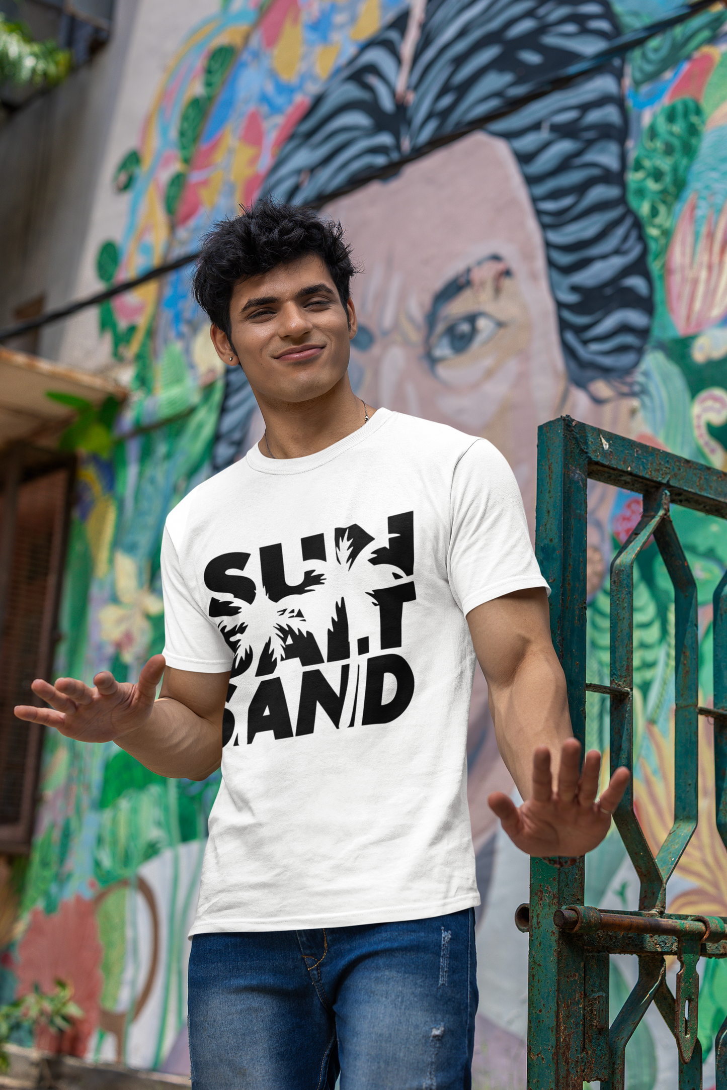 Sonne Salz Sand - T-Shirt
