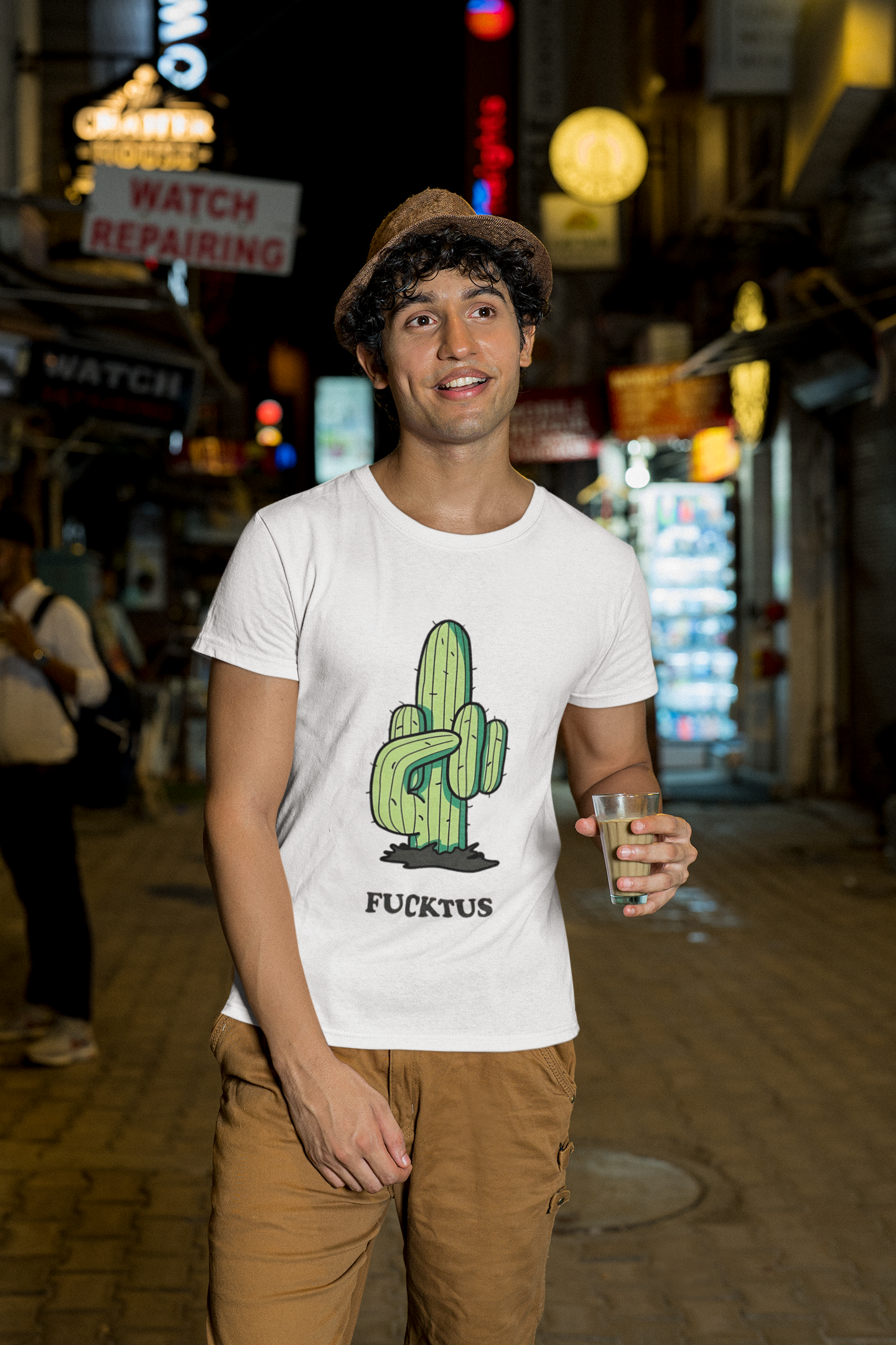 Fucktus-T-Shirt