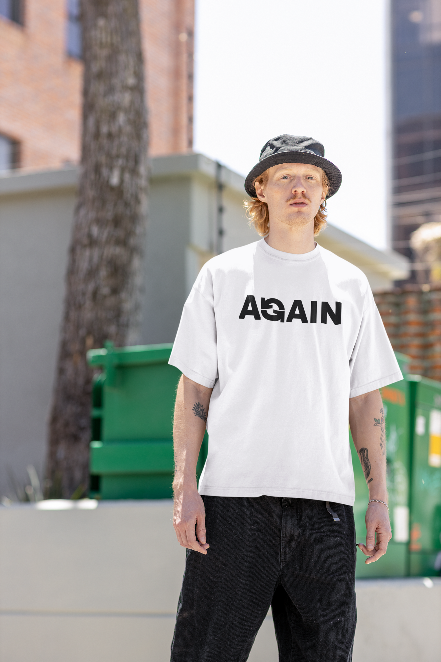 Again-Oversized T-Shirt