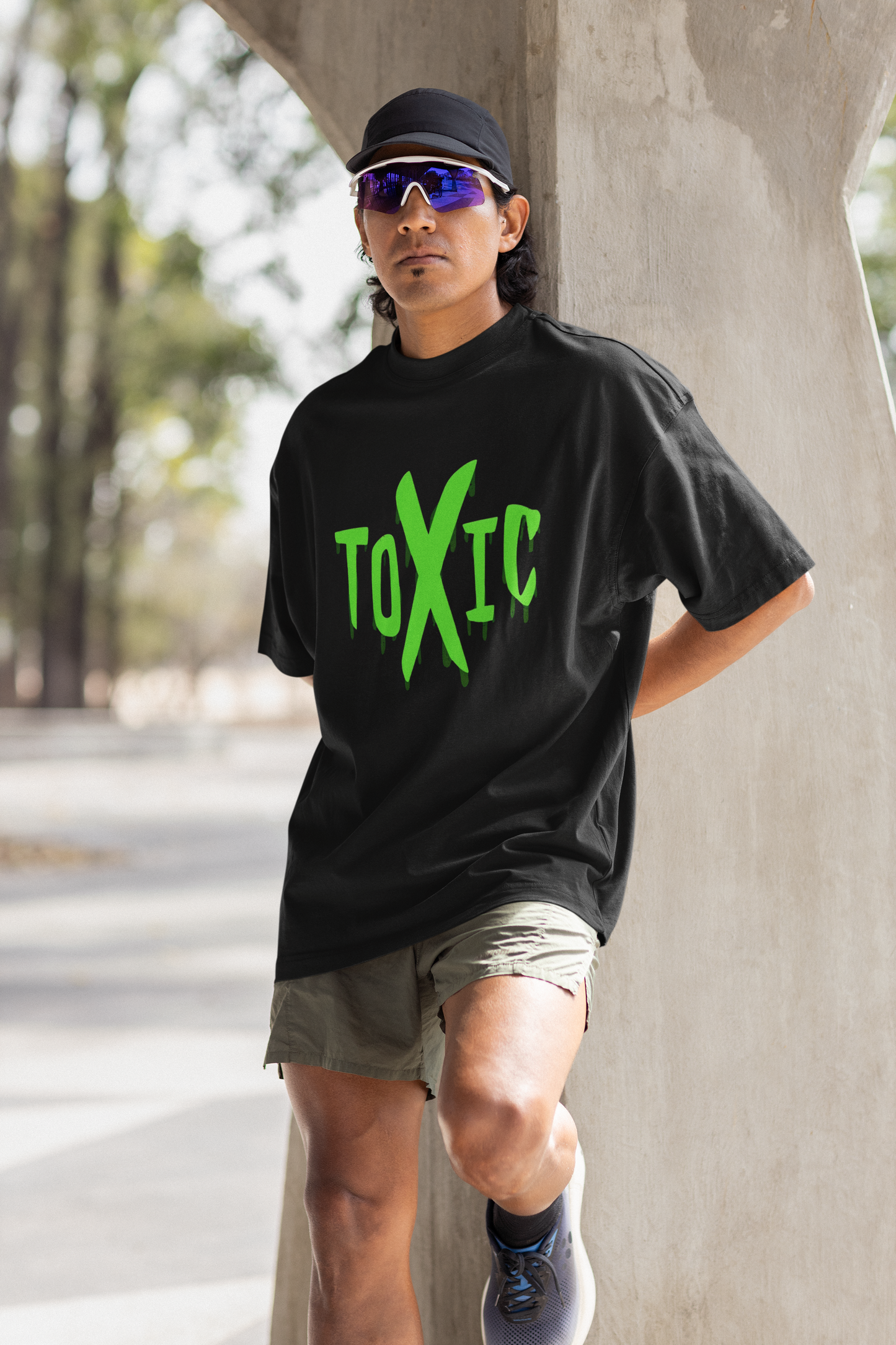 Toxic - Übergroßes T-Shirt