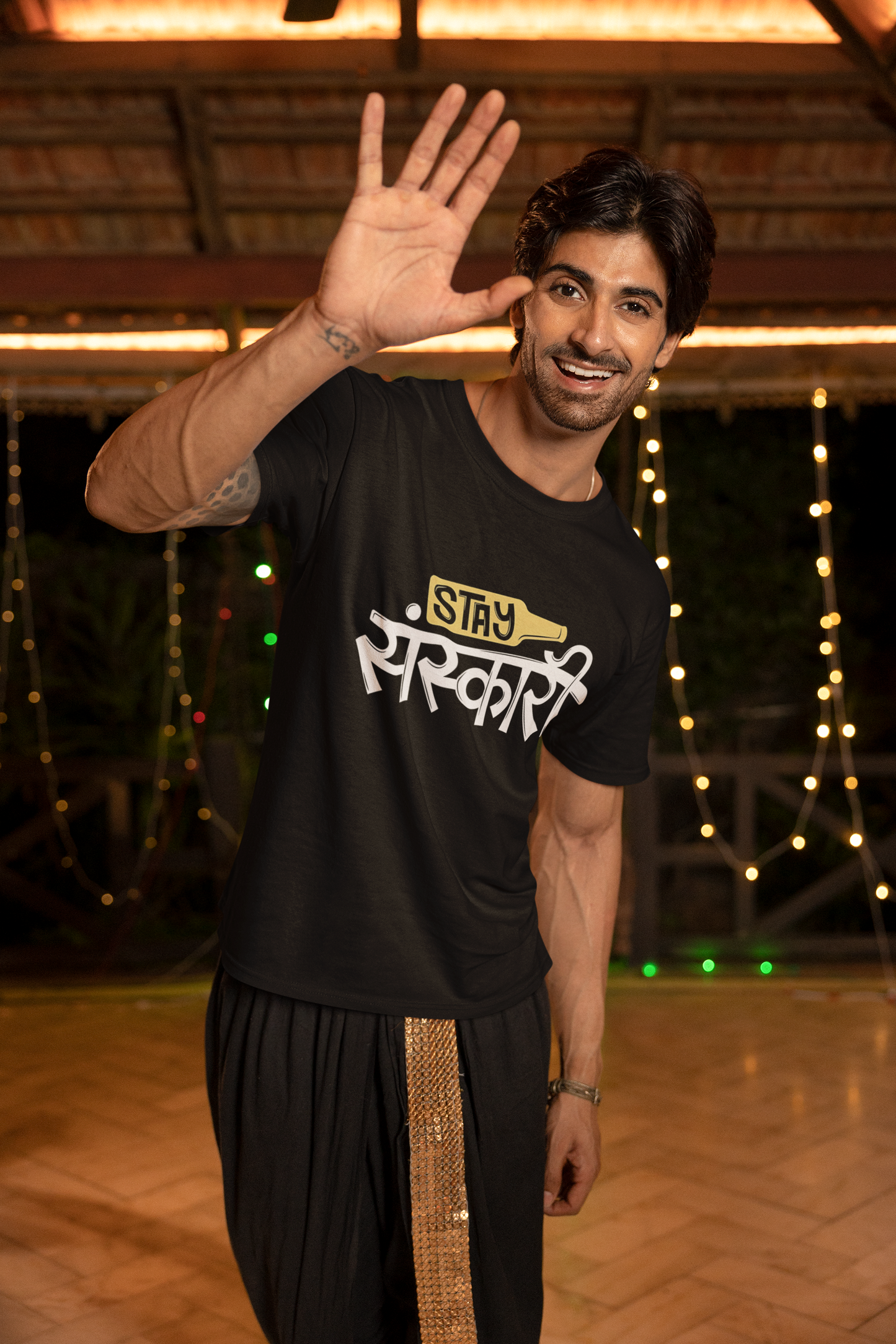 Bleib Sanskari - T-Shirt