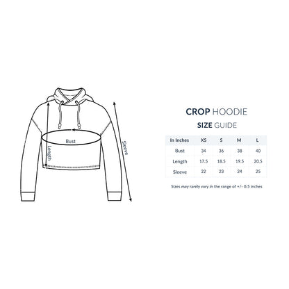 Women's Crop Hoodies - Plain