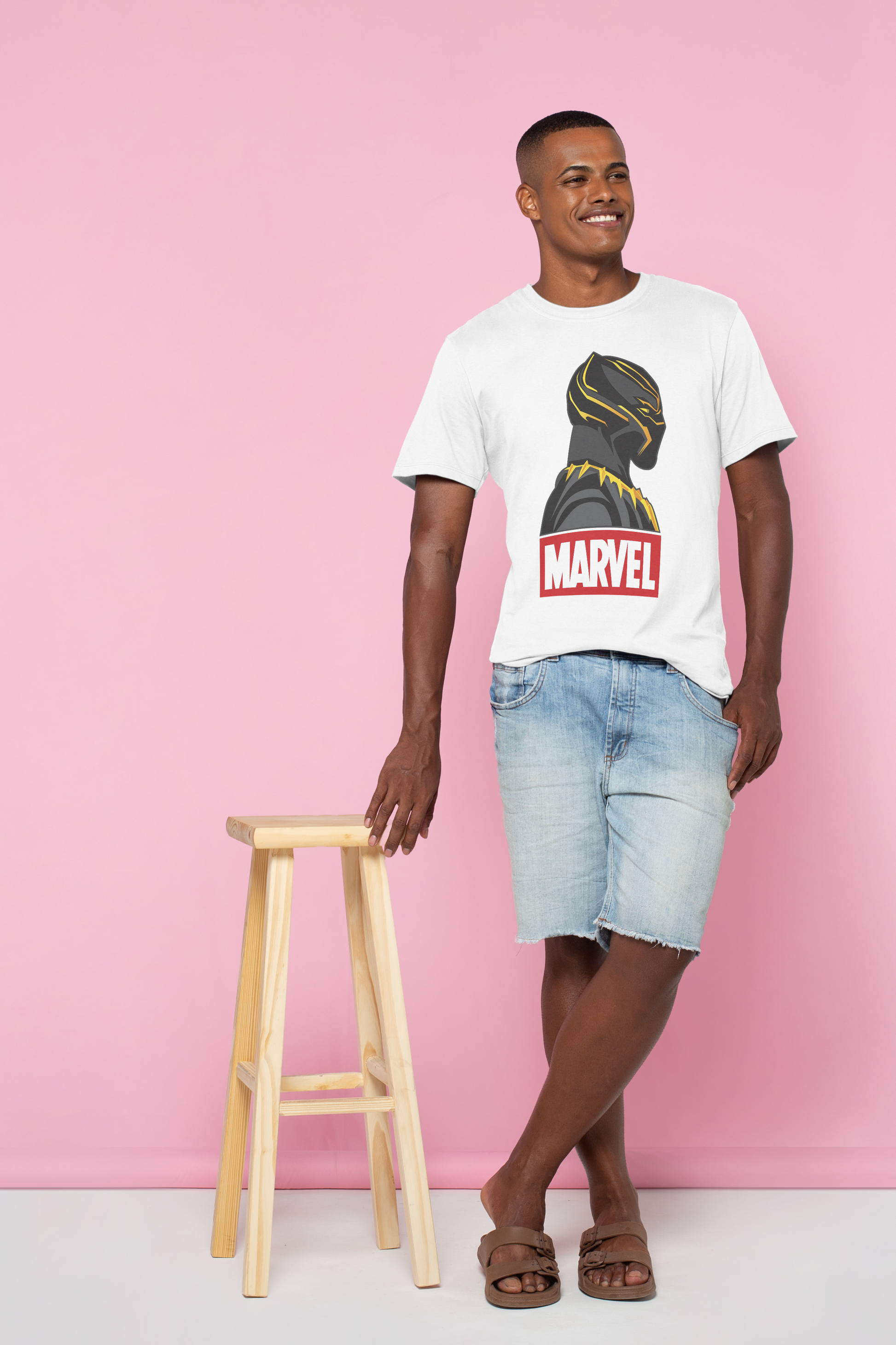 Black Panther Marvel T-Shirt - arkkart