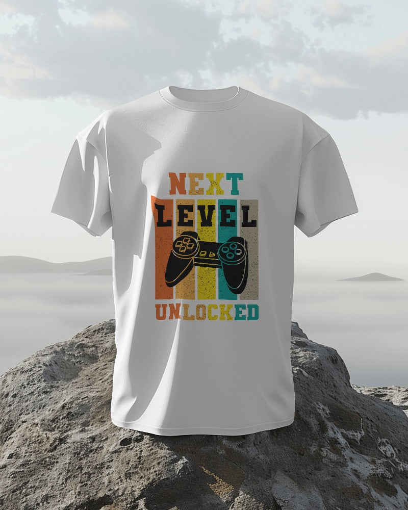 NEXT LEVEL UNLOCK MEN'S T-SHIRT