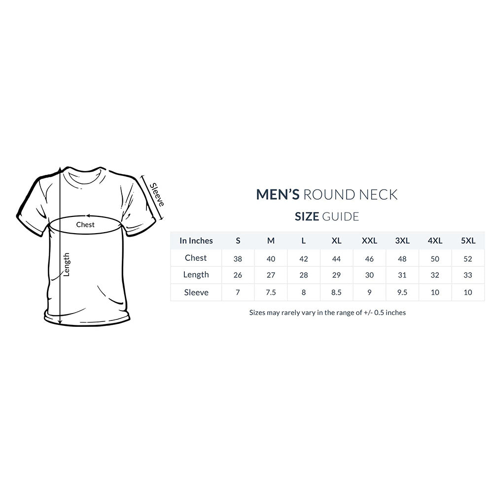 White Simple Programmer Men's Half Sleeve Round Neck T-Shirt