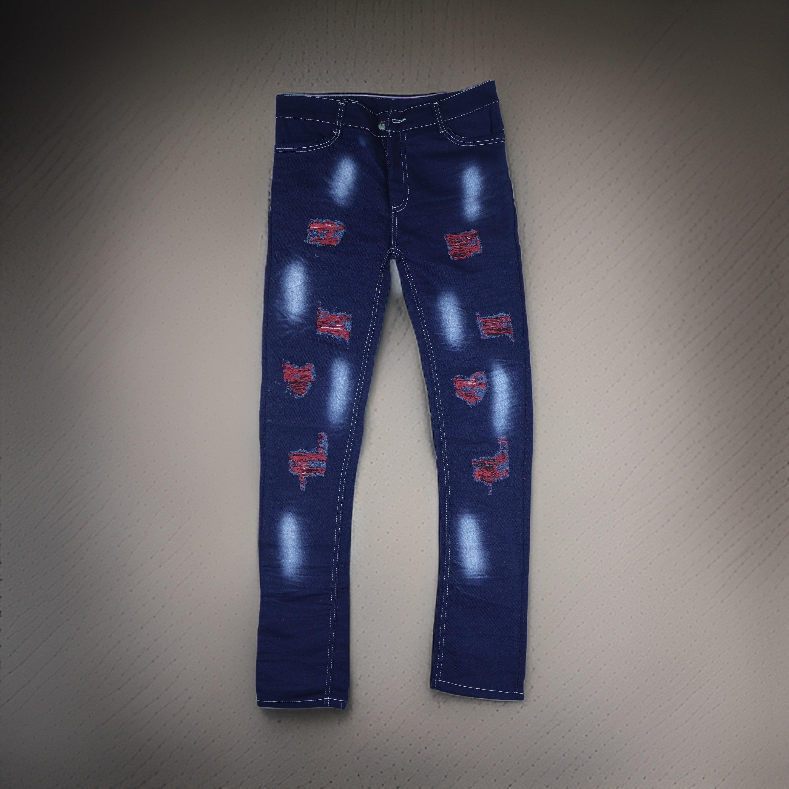 Blue Funky Men's Jeans - arkkart