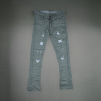 Distressed Denim Jeans - arkkart