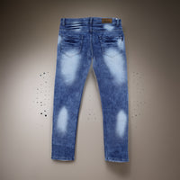 Cloud Blue Jeans Men's Slim Fit Jeans - arkkart