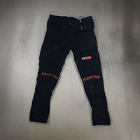 Black Funky Men's Jeans - arkkart