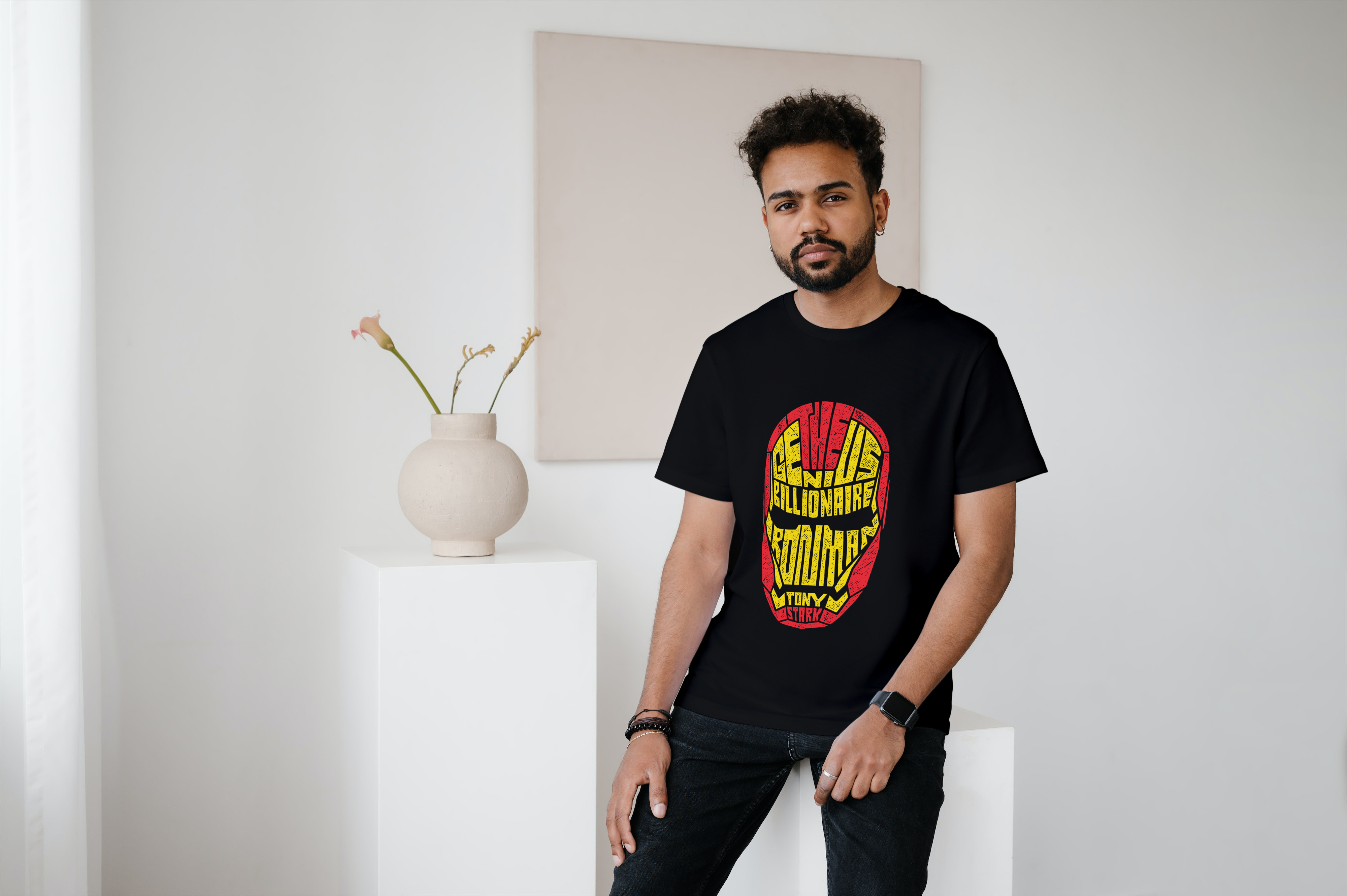 The Stark - Iron Man T-Shirt - arkkart