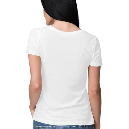 Women's Half Sleeve Round Neck T-Shirt - Super MOM