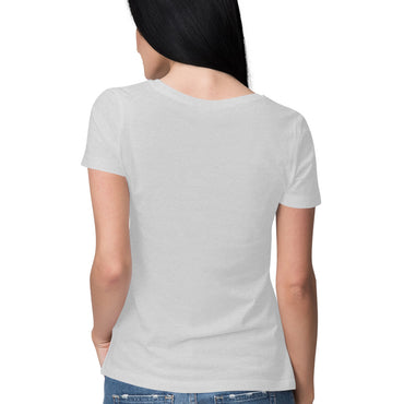 Women's Half Sleeve Round Neck T-Shirt - Our Love Story - arkkart