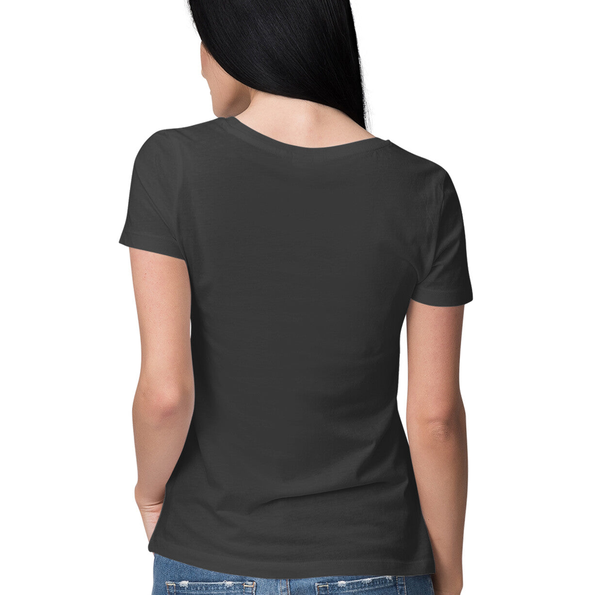 Women's Half Sleeve Round Neck Printed T-Shirt