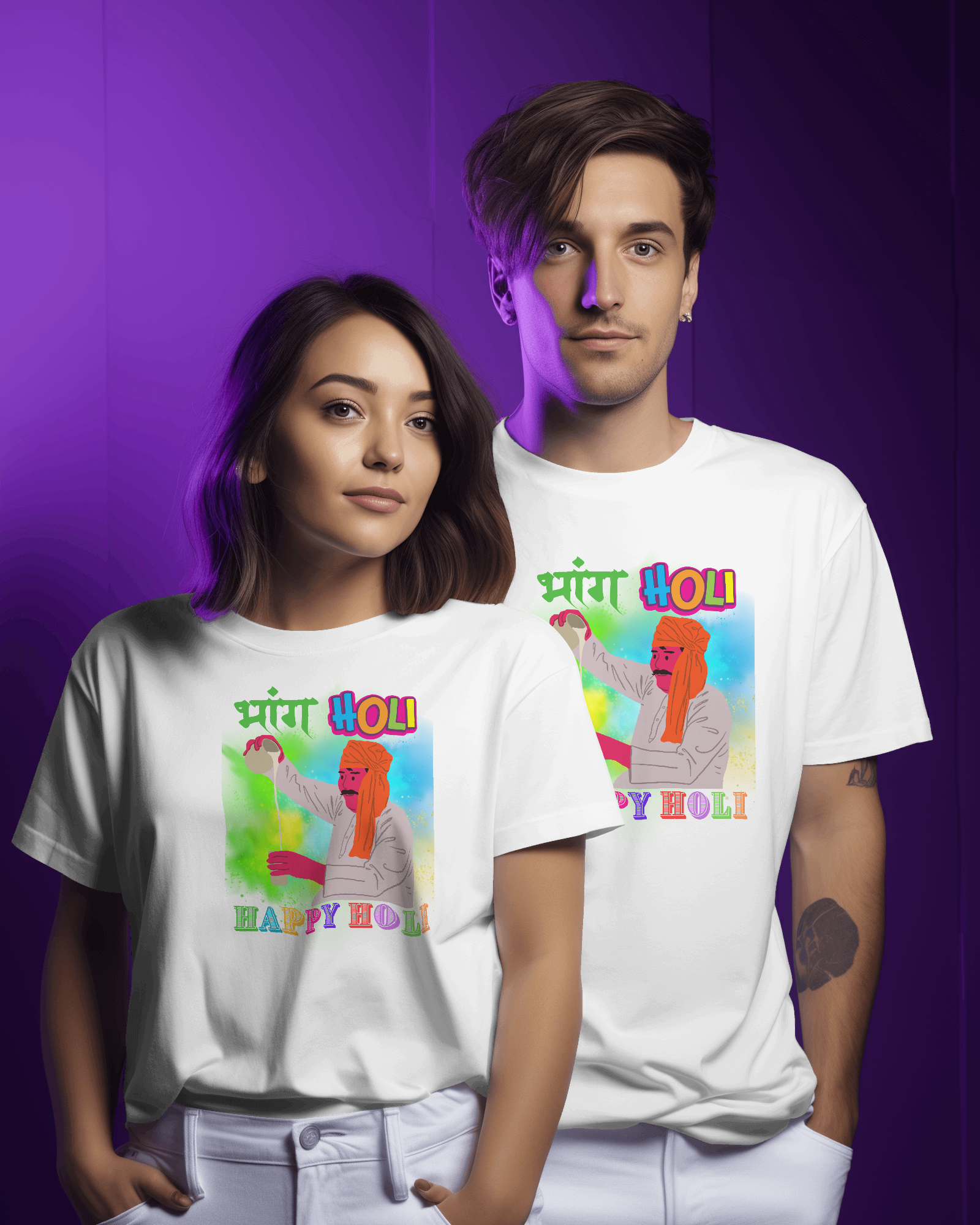 Bhang Holi - Unisex T-Shirt - arkkart